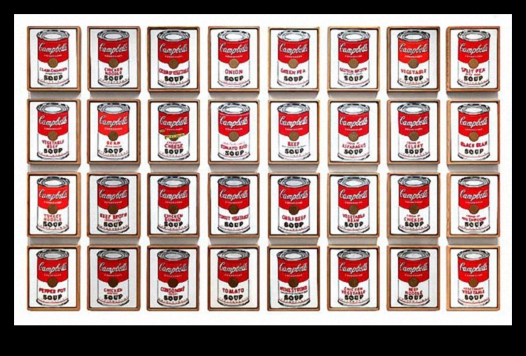 Patērētāju audekls: zīmoli un ikonas popmākslā