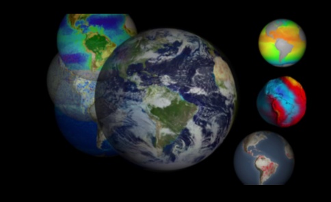 Ainavas kustībā: dinamiski un pastāvīgi mainīgi zemes skati