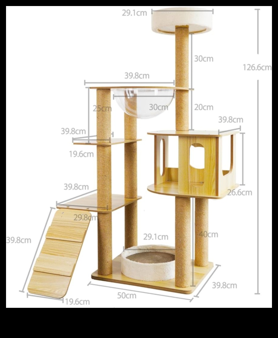 Cat Condo Crafting Turpinājums: Uzlabojiet vertikālo izpēti