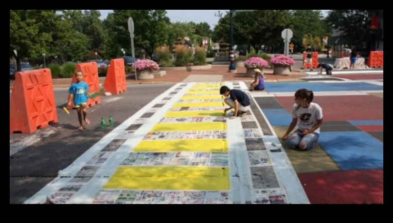 Kā ainavas iedvesmo un ietekmē brīvdabas mākslas tirgu dizainu?