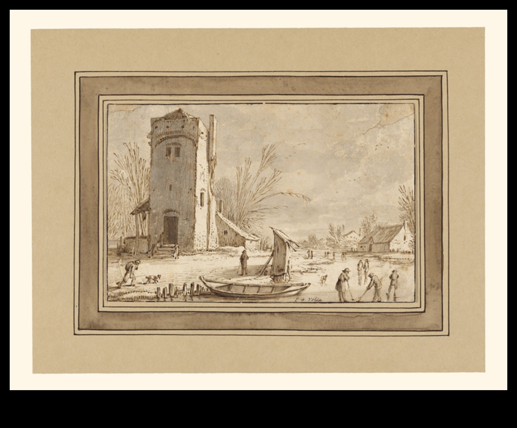 Apburoši zīmējumi: holandiešu zelta laikmeta skices un pētījumi