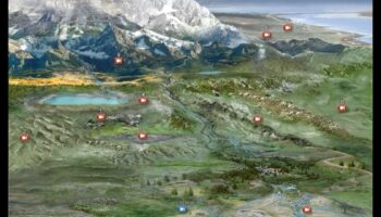 Kā ainavas mainās ģeoloģiskā laika skalā?