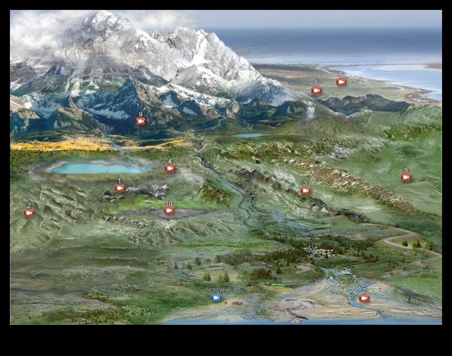 Kā ainavas mainās ģeoloģiskā laika skalā?