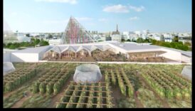 Sky Gardens: jumta bēgšana panorāmā