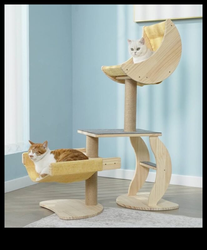 Cat Condo Crafting Turpinājums: Uzlabojiet vertikālo izpēti