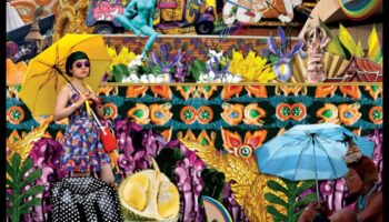 Kaleidoskopiskā kolāža: realitātes saplūšana popmākslas asamblejās