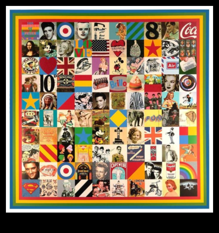 Patērētāju audekls: zīmoli un ikonas popmākslā